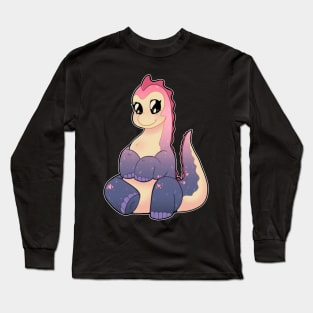 Galaxy brontosaur Long Sleeve T-Shirt